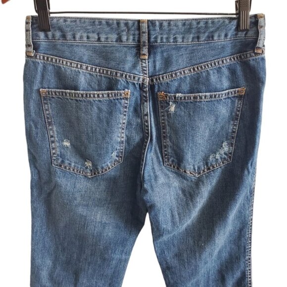 Free People We The Free NWT Medium Wash Blue Slim Fit Jeans Size 25 - Picture 4 of 11